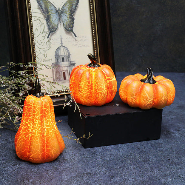 Pumpkin LED Candle By Kristelle