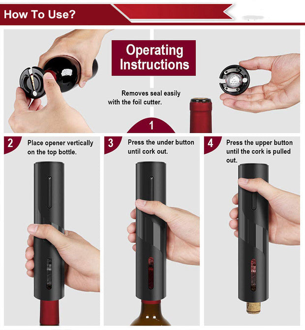 Electric Wine Opener By Kristelle