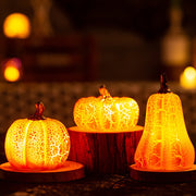 Pumpkin LED Candle By Kristelle