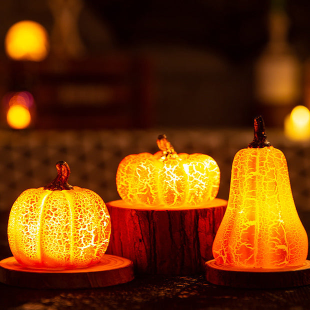 Pumpkin LED Candle By Kristelle