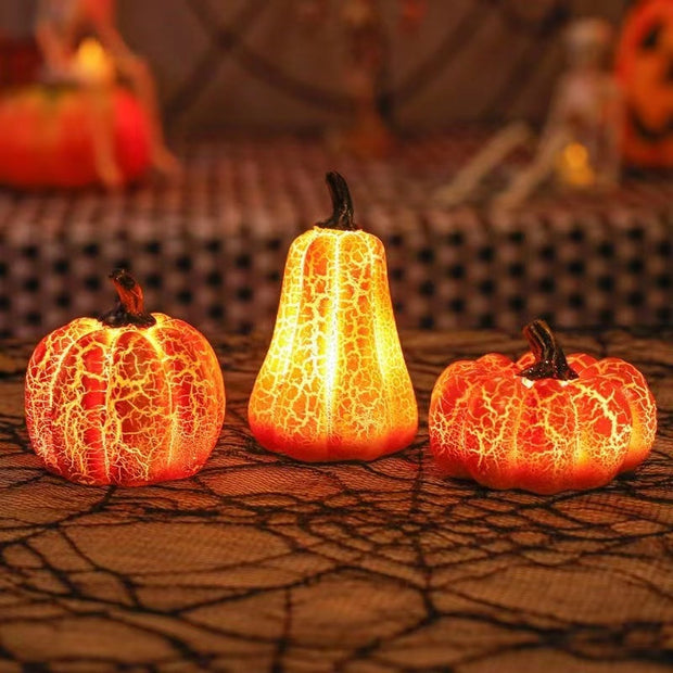 Pumpkin LED Candle By Kristelle