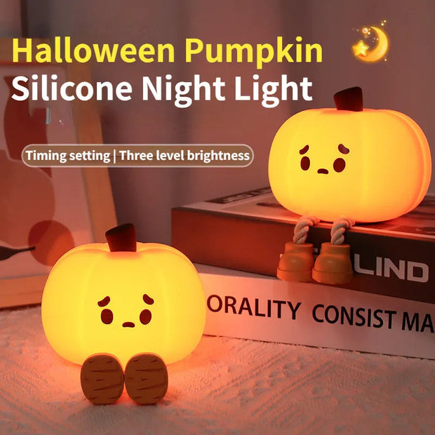 Halloween Pumpkin Night Light By Kristelle
